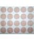 Adhersivo Papel Circular Ø 24mm.  200uds.