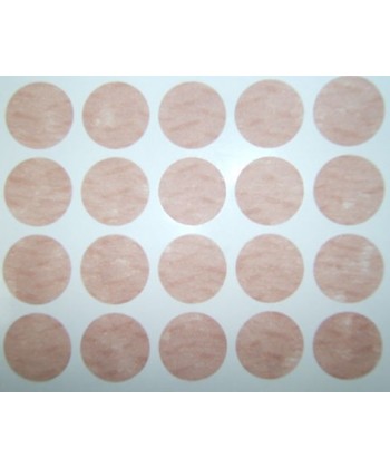 Adhersivo Papel Circular Ø 24mm.  200uds.